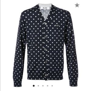 ❌SOLD❌ Play Comme Des Garcons Cardigan